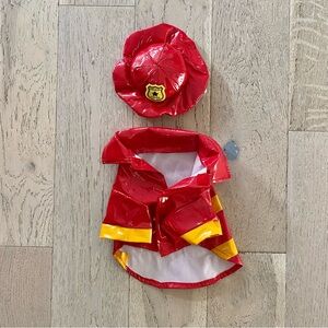 2/$15 🍍 Firefighter Costume for Pet